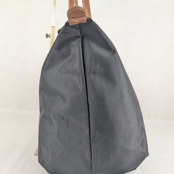 Longchamp Paris Le Pliage Tote – Preowned Nylon Black Bag, Fast Ship! - Picture 7 of 16
